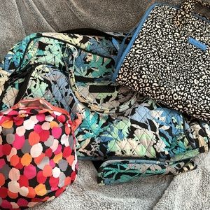 Vera Bradley 3 piece travel set